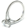 thumbnail image 3 of Silvago Jewel 14K White Gold Plated Wedding Anniversary Ring - Oval Cut 1.7 Ct Lab Created Diamond Wedding Anniversary Rings - Jewellery Diamond Rings Wedding Sets On Clearance - Anniversary Gifts, 3 of 3