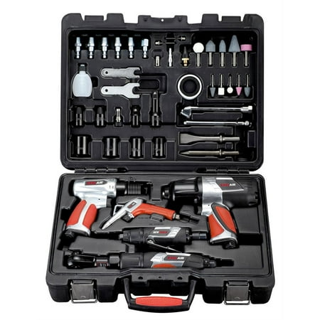 UPC: 0030937322203 | Milton Industries EX4405KIT 44-Piece EXELAIR Professional Air Tool Accessory Kit
