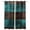 Multicolor, variant on Teal Brown Wood Blackout Curtains for Bedroom Living Room Darkening Curtains 54 Inch Long Vintage Simple Chic Board Short Curtain for Small Window Treatment Thermal Insulated Grommet Drapes 42"x54"x2