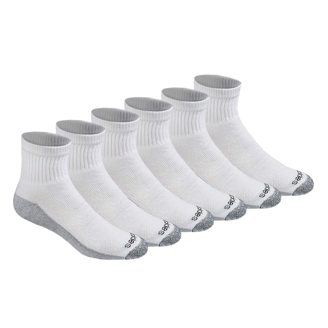 Calcetines Dickies Dri-Tech Moisture Control Quarter White XXL