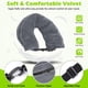 thumbnail image 4 of Almohada cervical, de viaje, cómoda, ajustable, suave, de tela, portátil, para viajes,Wsvlmg, 4 of 7