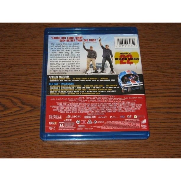 22 Jump Street (Blu-ray + DVD) - Walmart.com