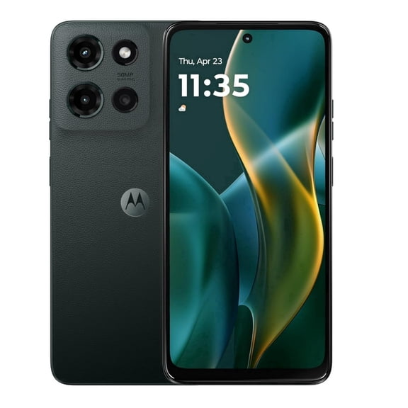 Pre-Owned Motorola Moto G 5G (2025) Cricket Only 128GB Forest Gray (Fair)