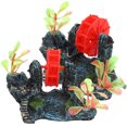thumbnail image 4 of 2pcs Aquarium Decoration Fish Tank Rockery Simulation Mountain Landscaping Decoration, 4 of 8