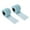Sky Blue, variant on YAHHU 2Pcs Glitter Tulle Rolls Netting Fabric 2.4 in / 6 cm Width 25 Yards Length Sky Blue Shiny Appearance Sufficient Quantity for DIY Decor Skirts Bows Accessories Birthday Party Craft Supplies