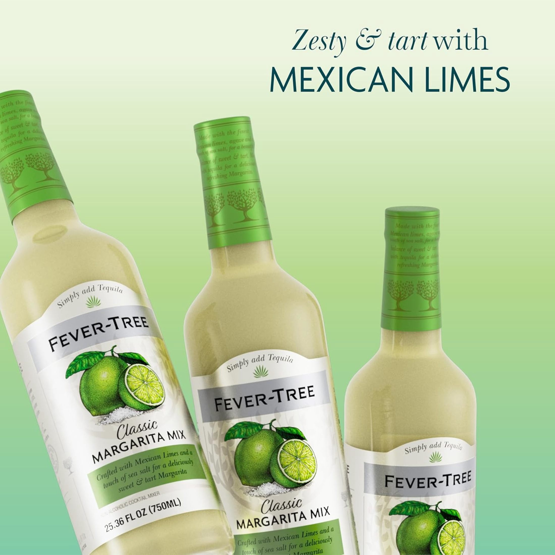 Fever-Tree Classic Margarita Mix , 750 ML Glass Bottle, 0% ABV