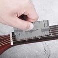 thumbnail image 3 of String Action Ruler, Stainless Steel Guitar Gauge Tool, Easy To Carry Sturdy And Durable Anti-Rust For Bass Guitar, 3 of 8