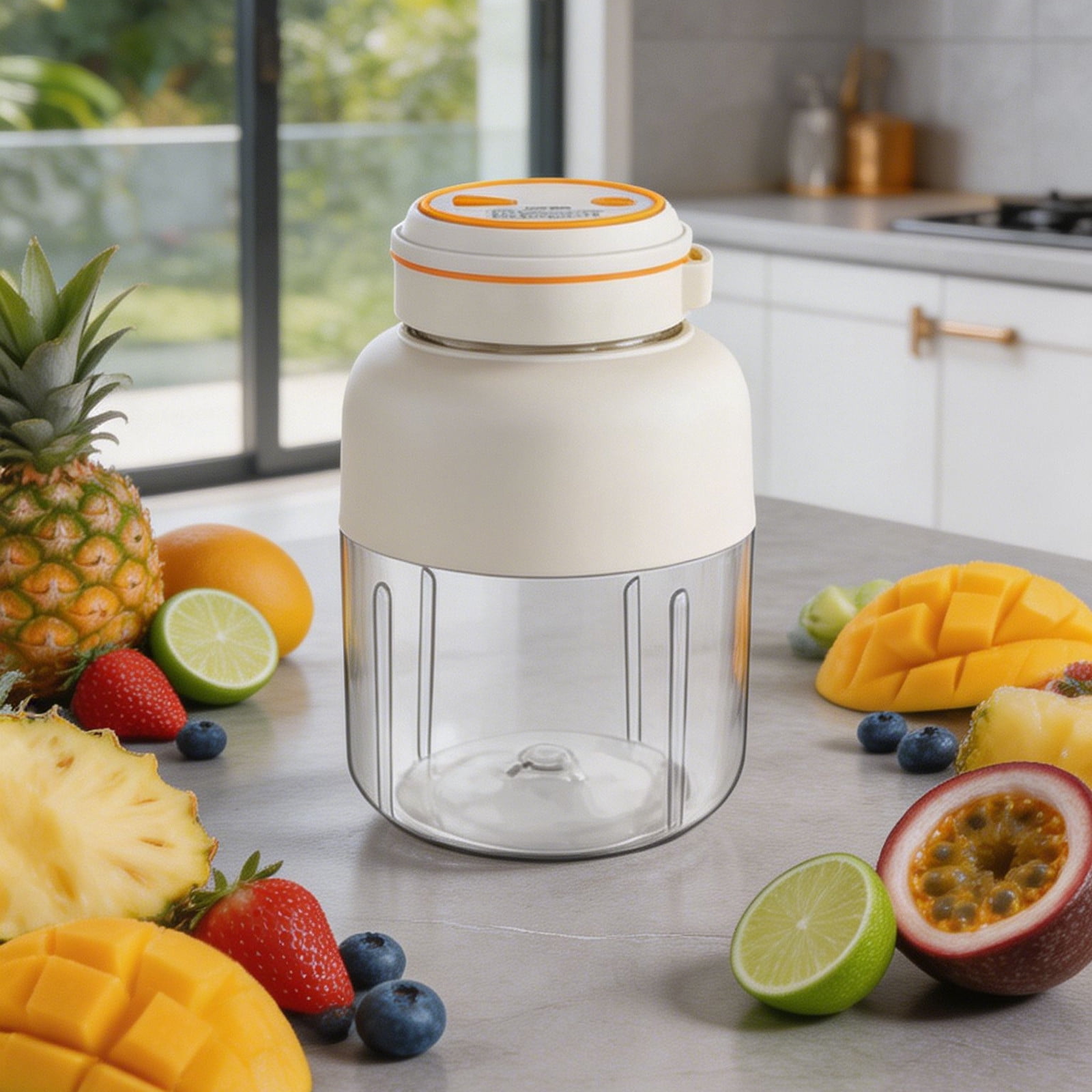 Electric Chopper Mini Food Chopper Electric Food Processor and Blender, USB Charging Vegetable Fruit Meat Garlic Onion Ginger for Home, Restaurants, Kitchen Gadget 1300ml