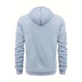 thumbnail image 3 of Hoodies for Men Quarter Zip Pullover Tactical Sweatshirt Vintage 1/4 Zipper Long Sleeve Casual Fall Hoodie with Pocket, 3 of 3