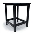 thumbnail image 5 of LuXeo Marina 3-Piece Outdoor Traditional Plastic Adirondack Set in Black, 5 of 18