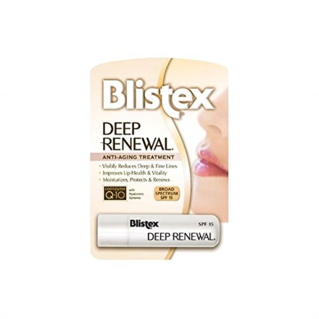 blistex lip protectant sunscreen deep renewal antiaging formula 0.13
