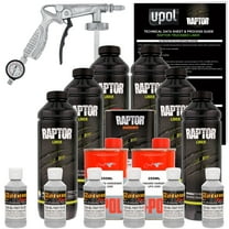 Raptor Mesa Gray Urethane Spray-On Truck Bed Liner Spray Gun, 6 Liters