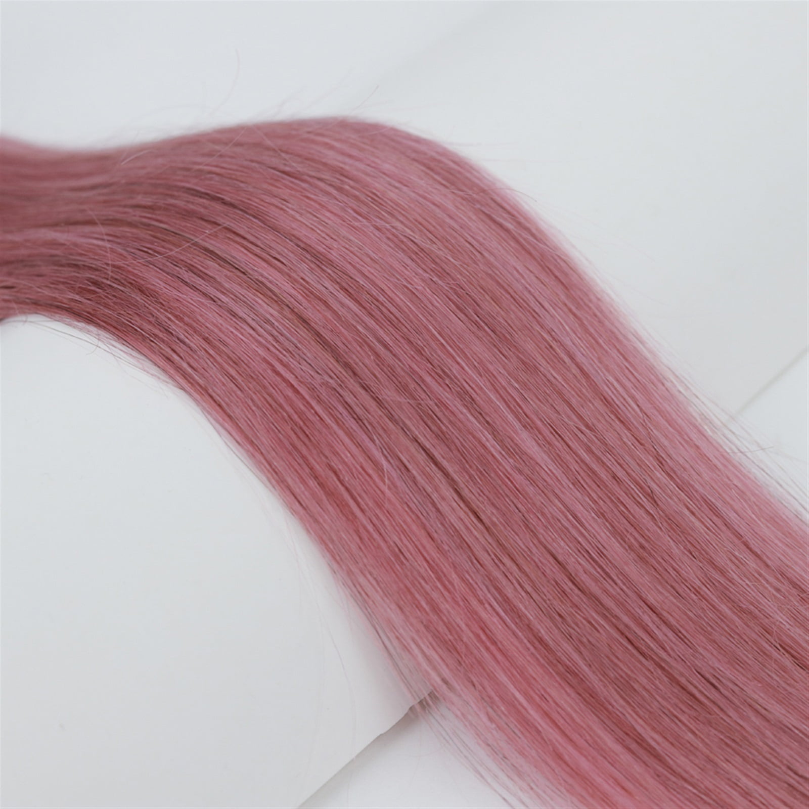 Human Hair Bundles Pink Brazilian Hair Weave Bundles Silky Straight Hair Bundles 1 Bundles Hair