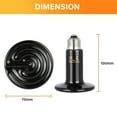 thumbnail image 2 of Simple Deluxe 50W Ceramic Heat Emitter Reptile Heat Lamp Bulb No Light Emitting Brooder Coop Heater for Amphibian Pet & Incubating Chicken, 1-Pack, 2 of 6