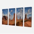 thumbnail image 2 of Monument Valley Montagnes - Impression sur Toile Paysage, 2 of 3