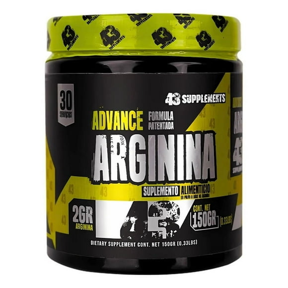 Suplemento Advance Arginina 150g Energía Y Crecimiento Muscular