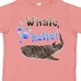 thumbnail image 4 of Inktastic Whale, Hello Cute Whale Shark with Bubbles Boys or Girls Toddler T-Shirt, 4 of 5