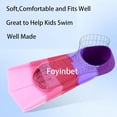 thumbnail image 4 of Aletas para niños aletas cortas para natación entrenamiento piscina principiantes, 4 of 8