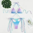 thumbnail image 3 of Aayomet Two Piece Swimsuit For Women Women High Waist Bikini Push Up Bikinis Print Swimsuit Female Beachwear Swimwear,B L, 3 of 5