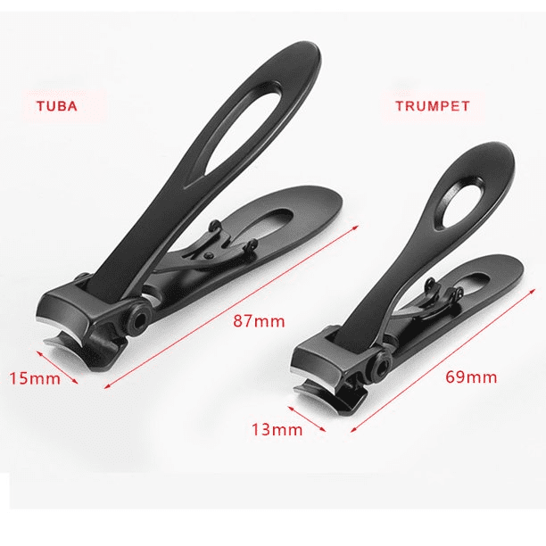 Nail clipper wide opening toenail clippers for thick nails heavy duty
