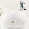 White Rubber Bathtub Plug Wash Basin Bathtub Plug Drain Pipe Plug Plug