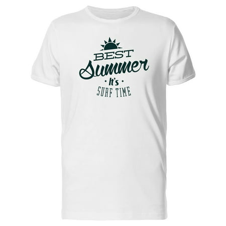 Best Summer Its Surf Time Tee Men's -Image by (Best Tee Time App)