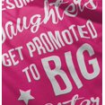 thumbnail image 4 of Big Sis Little Sister Younger Sibling Youth T Shirt Tee Girls Infant Toddler Brisco Brands 5T, 4 of 5
