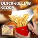 thumbnail image 4 of Cuchara Dosificadora de Acero Inoxidable para Palomitas y Papas Fritas de 22.7 cm Herramienta de Llenado Rápido para Bolsas Cajas Dulces Hielo y Snacks, 4 of 5