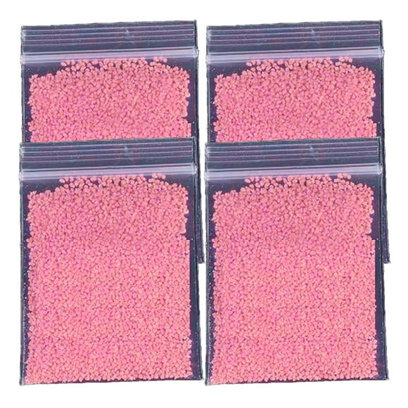 Arena Luminicente LumaSandPink 4Pzas Rosa Absorción 20-30 min. Duración 2 Hrs. Arcilla Púrpura.