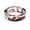 Brown, variant on Men Women's Transparent Resin Ring Simple Forest Series Candy Color Wedding Band Black Size 9