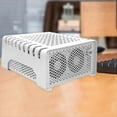 thumbnail image 5 of Computer Case Desktop ITX Small Case Living Room Mini HTPC Horizontal Novelty Case Black,1 x Shell,Black, 5 of 5