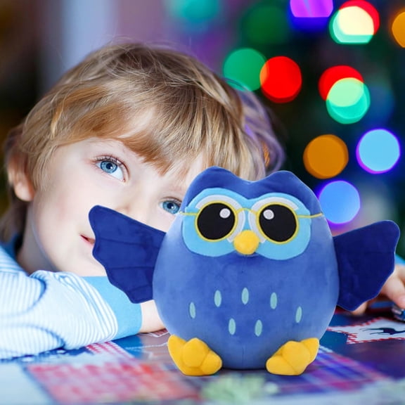 Owl Stuffed Plush Toy Soft Decorative Pillow for Bedroom Living Room Home Decor