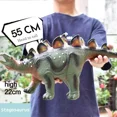 thumbnail image 3 of Juguetes de modelo de dinosaurio grande, gran tiranosaurio rex, braquiosaurio, Jurass Park, marionetas suaves, tiburón, dinosaurio, mundos, juguete para niños, 3 of 5