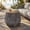 Grey + Teak + Acacia Wood + Rope 2, variant on YINGYUE Outdoor Side Table, Acacia Wood with Grey Rope, Teak Finish, 100 LBS Weight Capacity, Weather Resistant