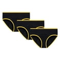 UoCefik 3 Pack Womens Leakproof Period Underwear Heavy Flow Low Waist Panties Breathable