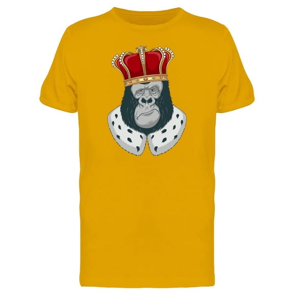 Sads Gorilla In A Crown Tee Men's -Image by Shutterstock