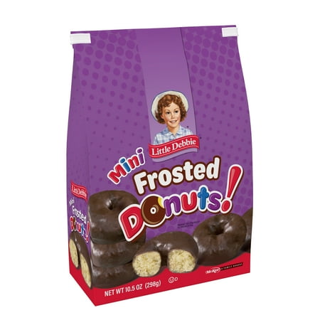 Little Debbie Frosted Mini Donuts, 10.5 oz