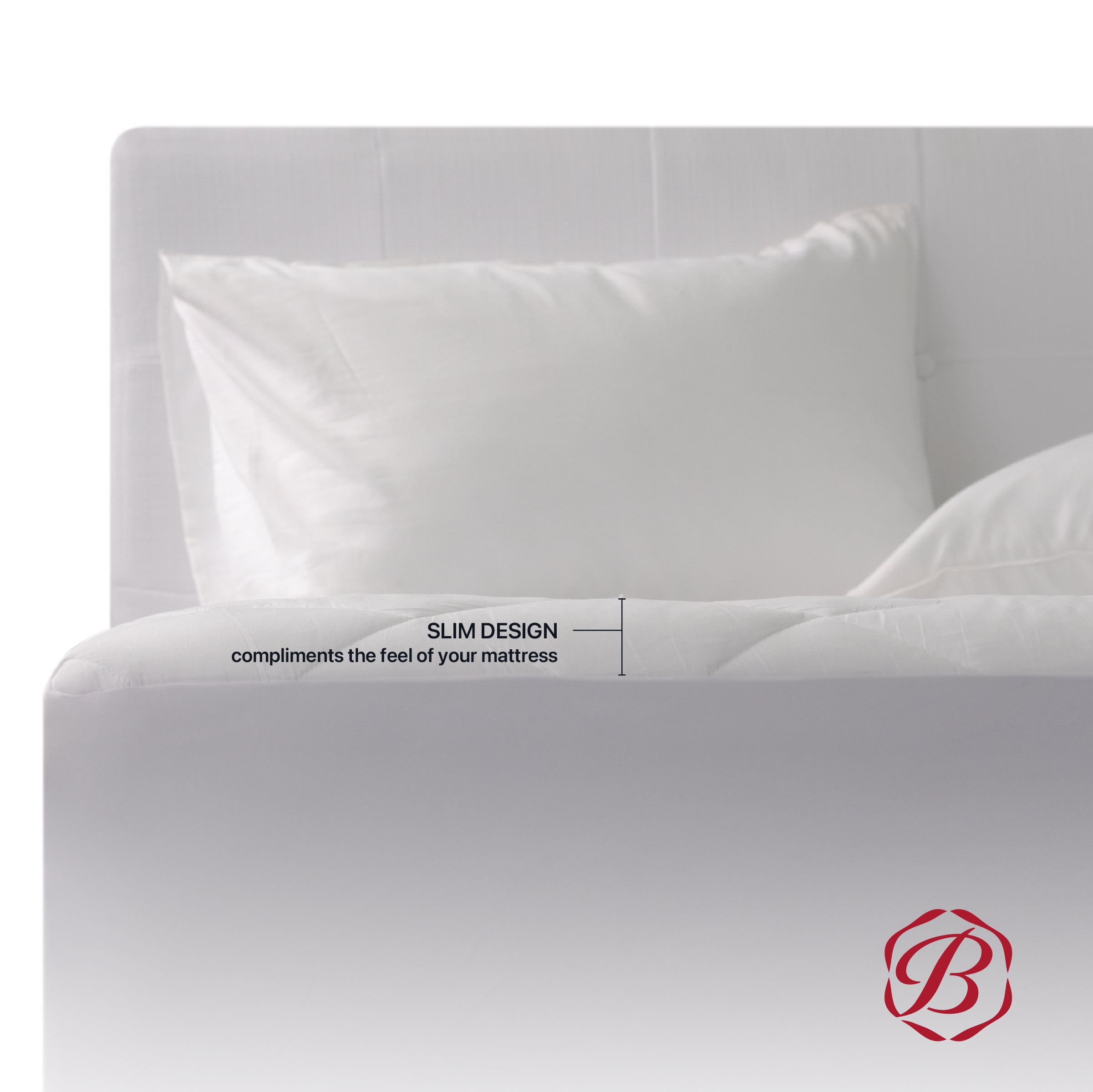 Beautyrest Cotton Top Mattress Pad, King, Cotton
