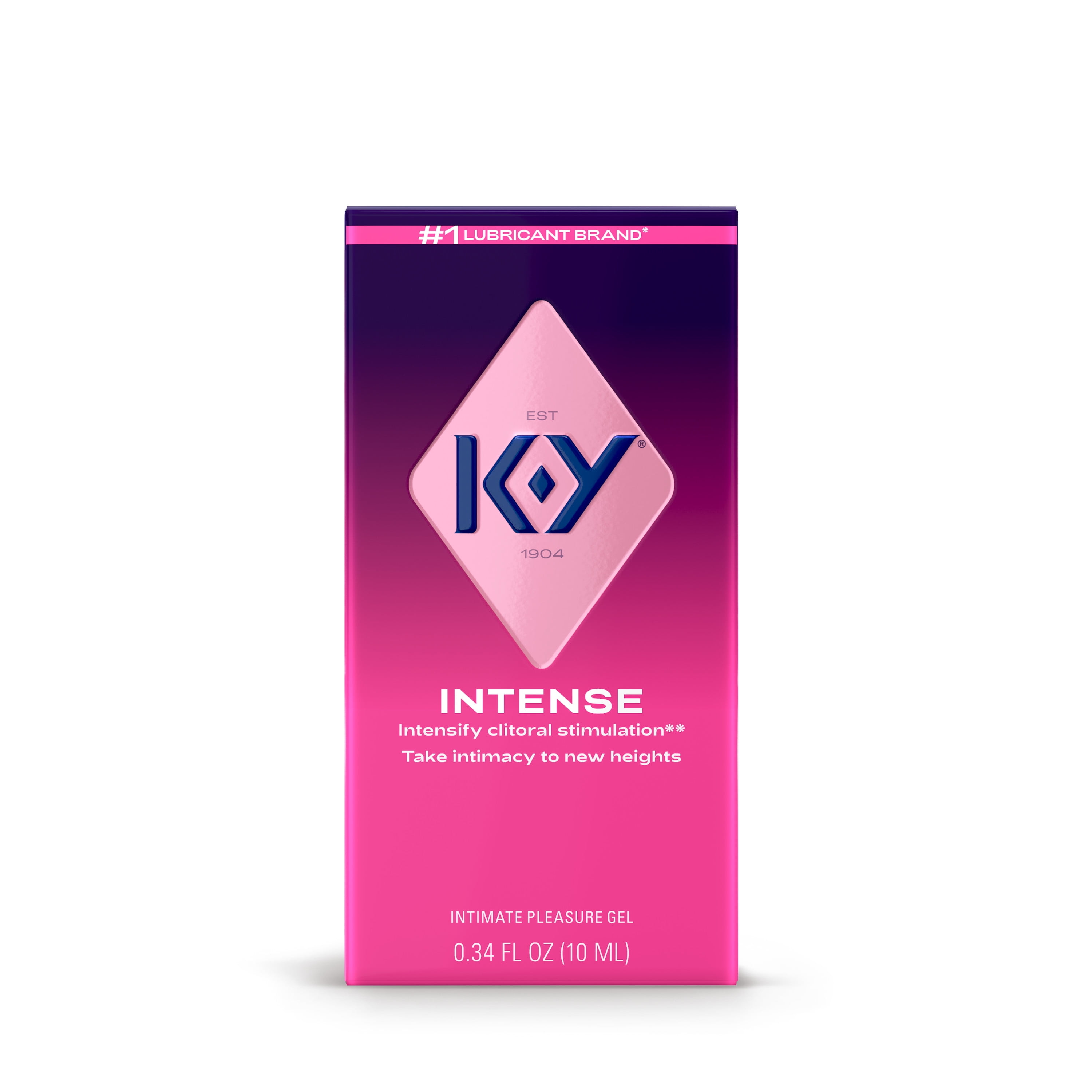 K-Y Intense Pleasure Gel Lube, Water Based Personal Lubricant For