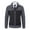 Dark Gray, variant on Xysaqa Men's Sweaters Zip Up Slim Fitted Warm Thick Knitted Cardigan Sweaters Jacket with Pockets Dark Gray