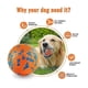 thumbnail image 2 of 4pcs Interactive Dog Balls,dog Toys For Boredom And Stimulating, Dog Toys For Chewers,for Medium Sm Banmo, 2 of 5