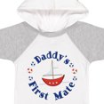 thumbnail image 4 of Inktastic Daddy's First Mate Boys or Girls Baby Bodysuit, 4 of 5