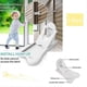 thumbnail image 4 of Child Safety Locks for Cabinets and Drawers, Sliding Door Lock, Easy-to-Install Cabinet Locks for Babies, Baby Cabinet Safety Latches, 2pcs, White, 4 of 5