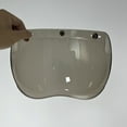 thumbnail image 2 of Retro 3 Snaps Bubble Visor for Open Face Helmets Vintage Shield Accessories, 2 of 5