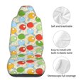 thumbnail image 6 of JUNZAN Colorful Ping Pong Rackets1 Print 2pcs Seat Covers,Universal Fit Sedans,Cars,Vans,SUV,Truck, 6 of 7