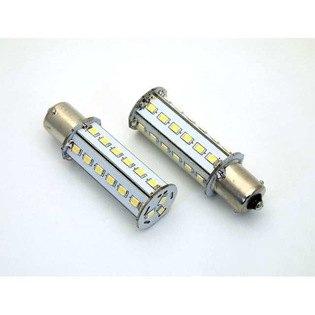 BA15S 1141 1156 RV LED Bulb Replacement 33 LED White 500 Lumens