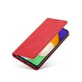 thumbnail image 3 of Samsung Galaxy A32 5G Wallet Case Samsung Galaxy A32 5G Luxury PU Leather Case, Book Folding Flip Retro Case with Kickstand, [RFID Blocking] Credit Card Slot Magnetic Closure Protective Cover, Red, 3 of 8