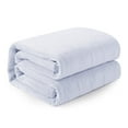 thumbnail image 2 of SUNNY HEAT Electric Mattress Pad King Size with 4 Temperature 10H Auto-off, Coral Fleece, White, 2 of 7