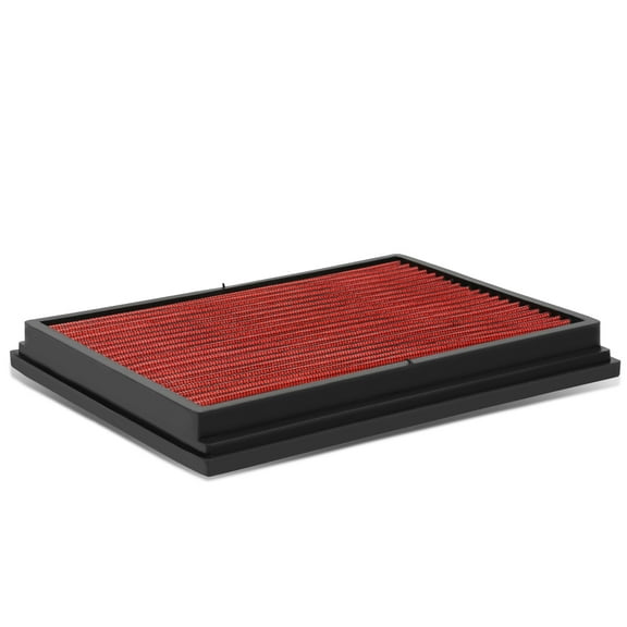 DNA Motoring AFPN-089-RD Audi A4 / S4 / RS4 Reusable & Washable Replacement High Flow Drop-in Air Filter (Red) Fits select: 2005 ,2007 AUDI NEW S4