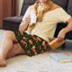 thumbnail image 5 of Fotbe Cute Little Foxes Pantalones Cortos de Pijama para Hombre, Ropa de Dormir, Pantalones de Pijama Cortos para Hombre-Large, 5 of 6